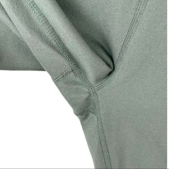 Zella High Waist Pocket Crop in Mountain Green Size L - Picture 7 of 7